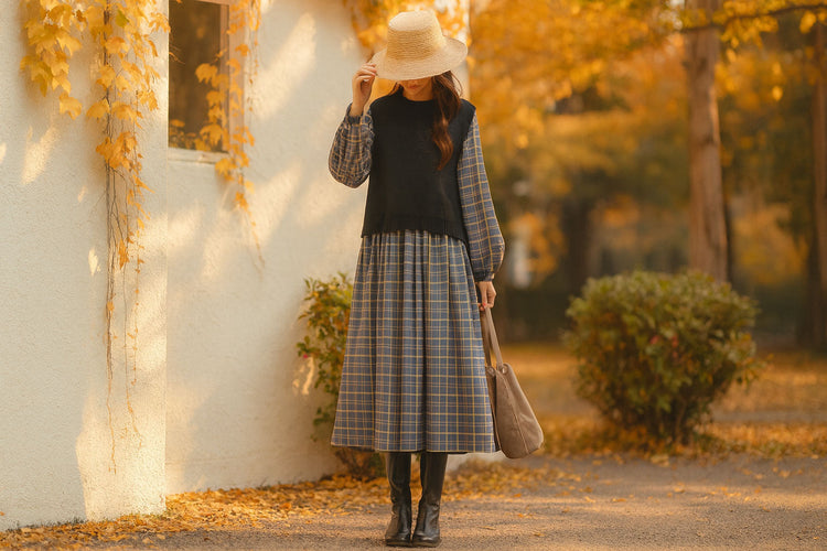 TRUBE トゥルベ ギャザーワンピース ブラック 大人可愛い