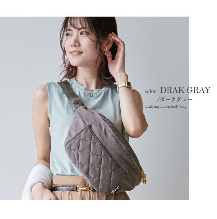 ボディ バッグ ウエストバッグ ウエストポーチ ナイロン 撥水 LIZDAYS リズデイズ