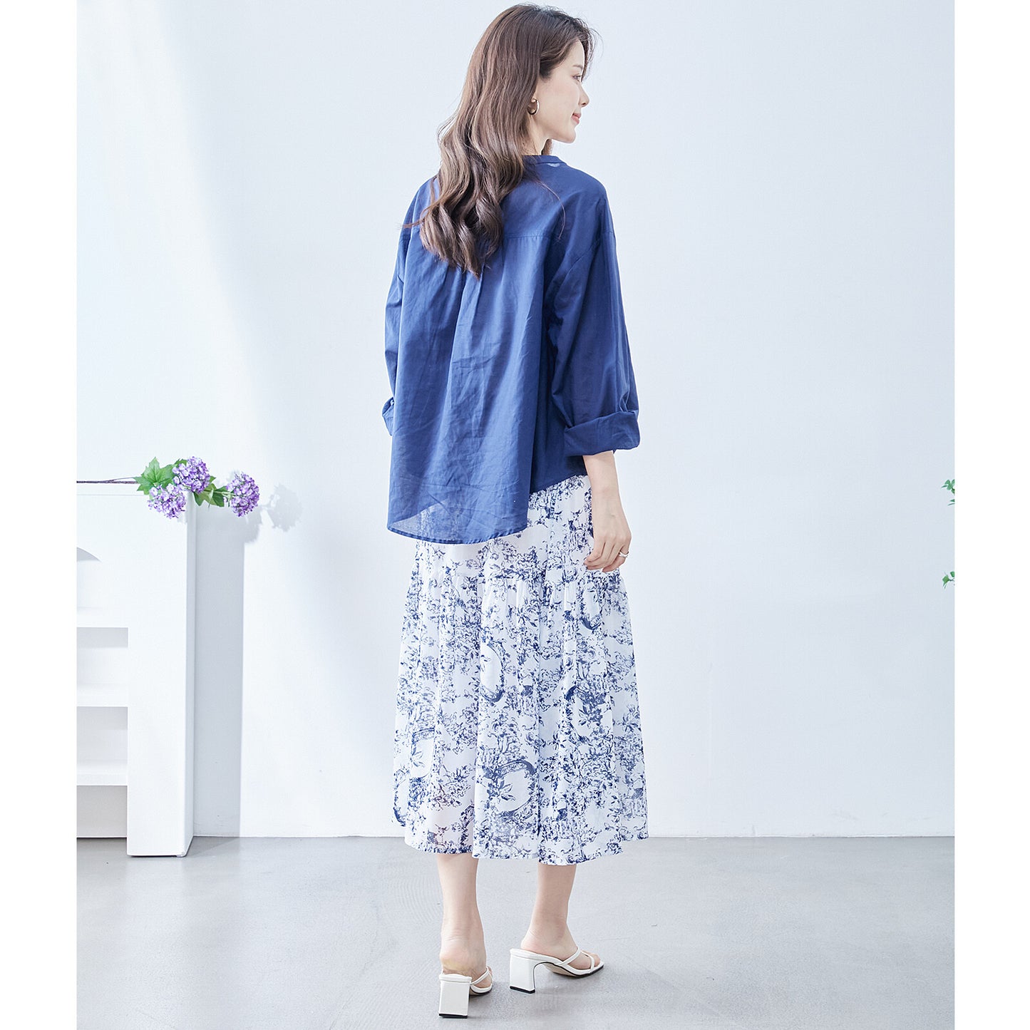 【M〜L】トワルドジュイプリント スカート (C04-116) 11395259