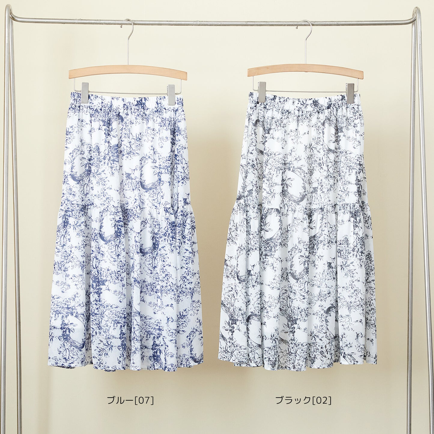 【M〜L】トワルドジュイプリント スカート (C04-116) 11395259