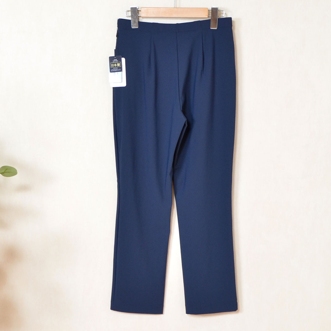 【M/L/LL】日本製 クロップドパンツ シェルタリングポケット付き|UV対策・ハイテンション素材・ストレッチ・体型カバー