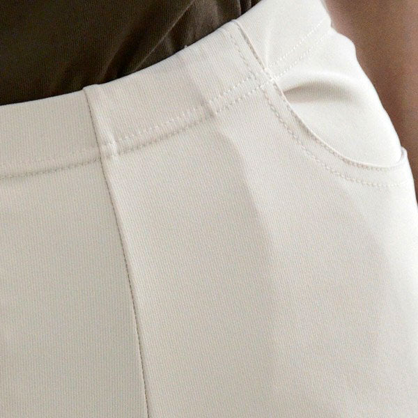 【M/L/LL】日本製 クロップドパンツ シェルタリングポケット付き|UV対策・ハイテンション素材・ストレッチ・体型カバー