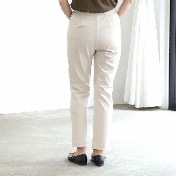 【M/L/LL】日本製 クロップドパンツ シェルタリングポケット付き|UV対策・ハイテンション素材・ストレッチ・体型カバー