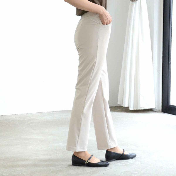 【M/L/LL】日本製 クロップドパンツ シェルタリングポケット付き|UV対策・ハイテンション素材・ストレッチ・体型カバー