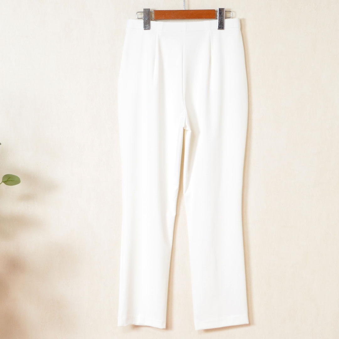 【M/L/LL】日本製 クロップドパンツ シェルタリングポケット付き|UV対策・ハイテンション素材・ストレッチ・体型カバー