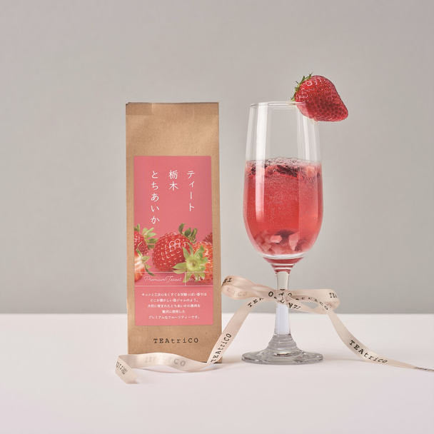 TeaEAT ティート 栃木とちあいか 50g ノンカフェイン フルーツティー 期間限定 数量限定 ティートリコ 温活 食べられるお茶 ドライフルーツ