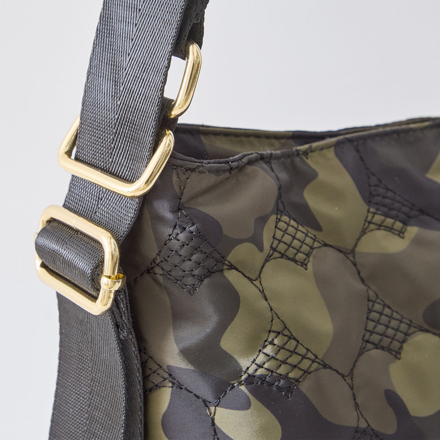 ハート カモフラ柄 2WAY ショルダーバッグ BAG トートバッグ (N92-049)