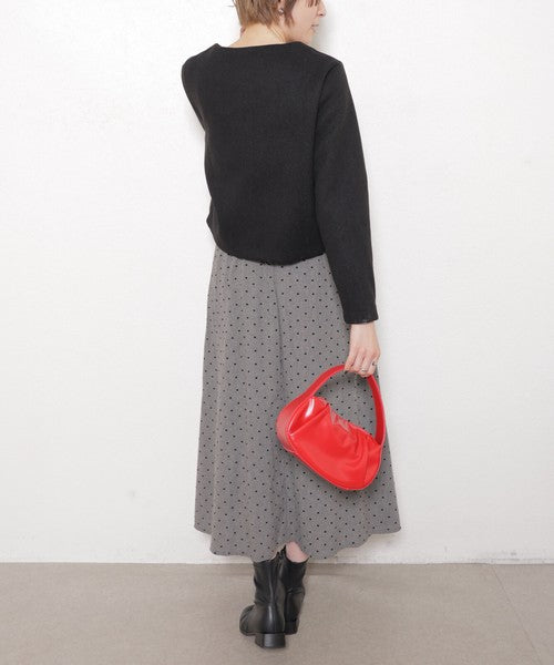 【フリー】Vネックノーカラージャケット|上品・着映え・オケージョン・chouchou・14100890