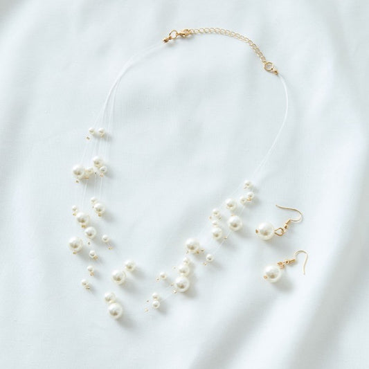 ネックレス+ピアス(全体セット)