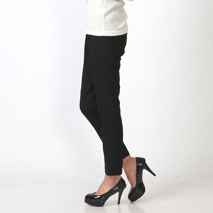 【2253n|M〜LL対応】美脚テーパードパンツ|ストレッチ×ウエストゴム・きれいめジョガー