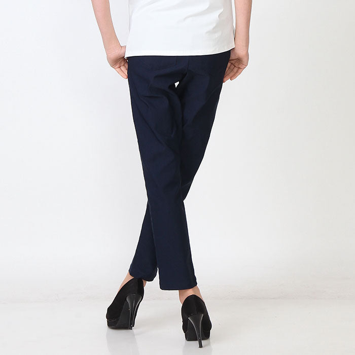 【2253n|M〜LL対応】美脚テーパードパンツ|ストレッチ×ウエストゴム・きれいめジョガー