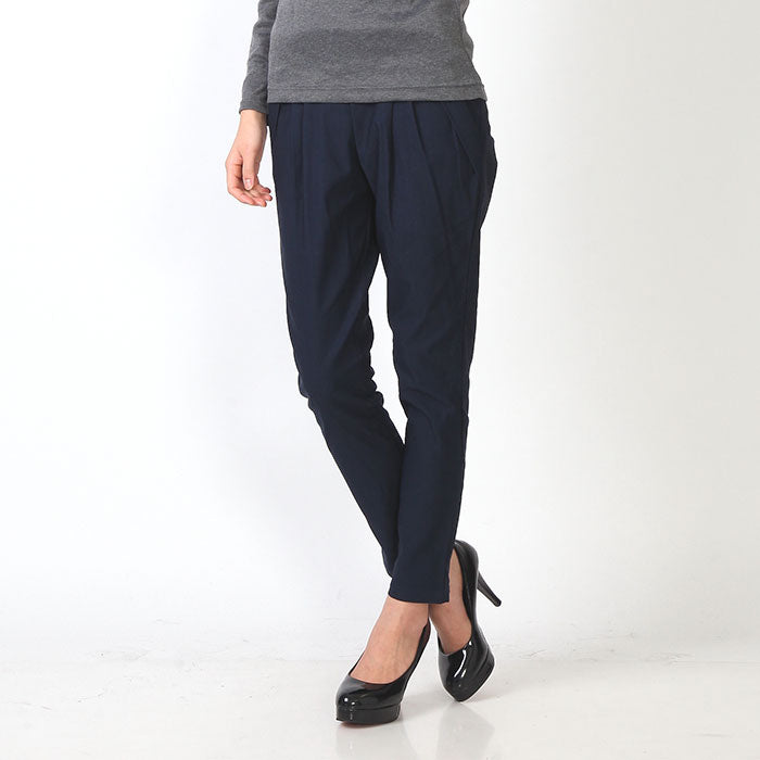 【2253n|M〜LL対応】美脚テーパードパンツ|ストレッチ×ウエストゴム・きれいめジョガー