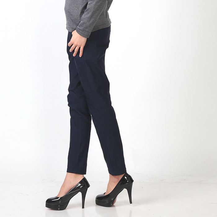 【2253n|M〜LL対応】美脚テーパードパンツ|ストレッチ×ウエストゴム・きれいめジョガー