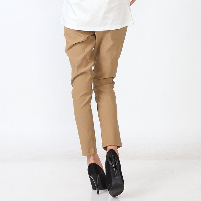 【2253n|M〜LL対応】美脚テーパードパンツ|ストレッチ×ウエストゴム・きれいめジョガー
