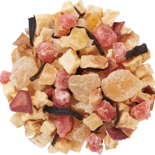 【10g/50g/200g】食べられるフルーツティー|TeaEAT/TEAtriCO No.314 ピーチ|ドライフルーツティー/ピーチ/カフェインレス