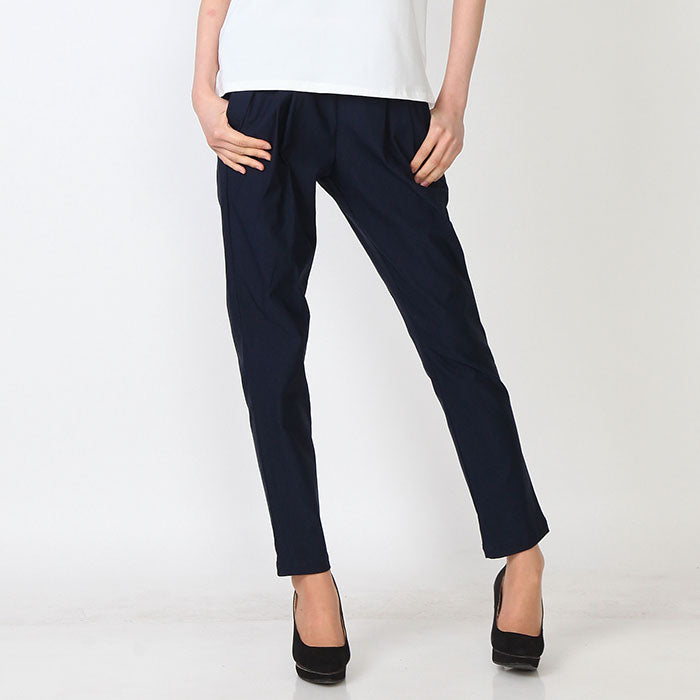 【2253n|M〜LL対応】美脚テーパードパンツ|ストレッチ×ウエストゴム・きれいめジョガー