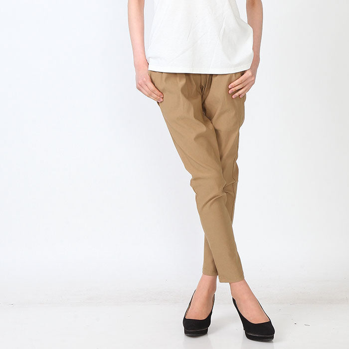 【2253n|M〜LL対応】美脚テーパードパンツ|ストレッチ×ウエストゴム・きれいめジョガー