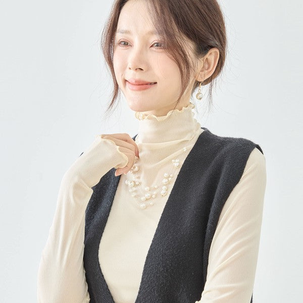 パールネックレス＆ピアス2点セット｜TRUBE