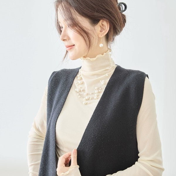 パールネックレス＆ピアス2点セット｜TRUBE