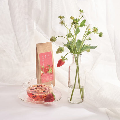 TeaEAT ティート 栃木とちあいか 50g ノンカフェイン フルーツティー 期間限定 数量限定 ティートリコ 温活 食べられるお茶 ドライフルーツ