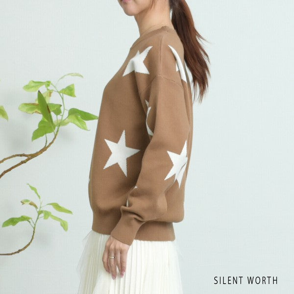 ピッコーネスターダスト & ピース ニットセーター 38サイズ　ピサの斜塔柄 販売 中ファッション - ピッコーネスターダスト & ピース ニット