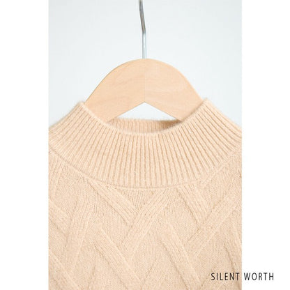 【Mサイズ】リブフレア切替ラメニットワンピース｜裾フレア・きれいめシルエット・ラメ入り｜SILENT WORTH N-3015