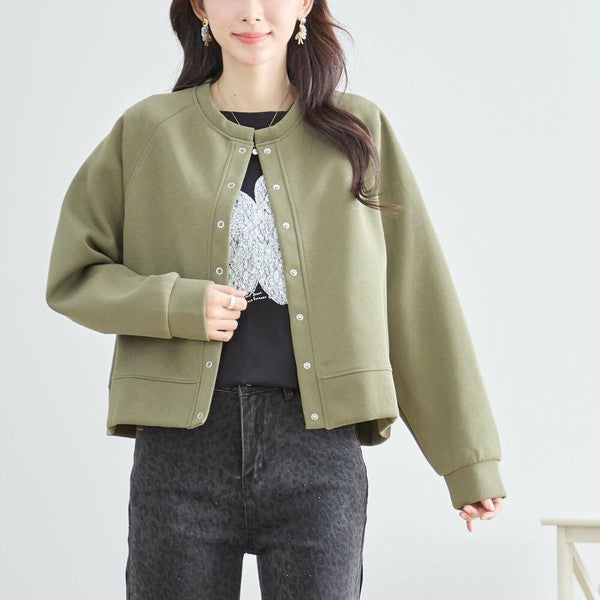 はぴ様 C1553 スナップスウェットカーデ Champion カーディガン 「別注」「Champion」スウェット ジップ