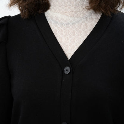 【M〜L】タックスリーブカーディガン｜Fal'beu レディース 秋冬 長袖 羽織り シンプル 13774588