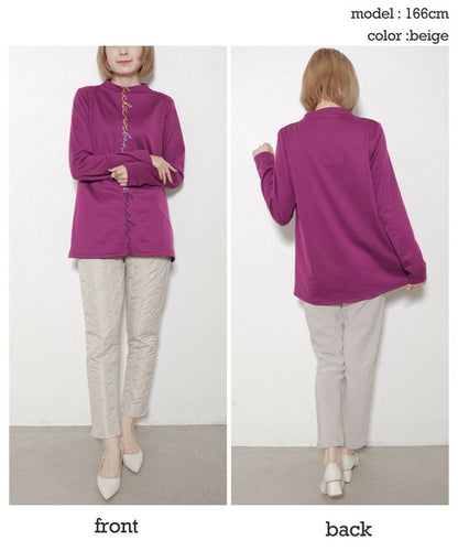 【M/L/LL】裏シャギーダウン風中綿パンツ｜縦キルト・あったかボトム・Economico・13945101