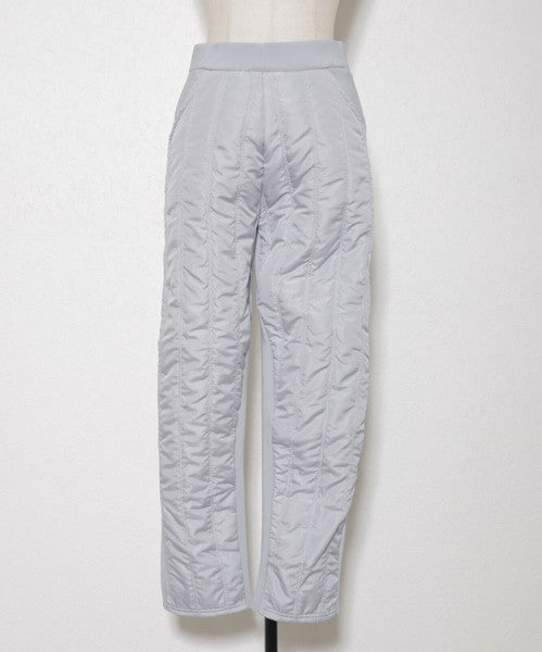 【M/L/LL】裏シャギーダウン風中綿パンツ｜縦キルト・あったかボトム・Economico・13945101