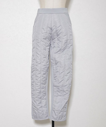 【M/L/LL】裏シャギーダウン風中綿パンツ｜縦キルト・あったかボトム・Economico・13945101