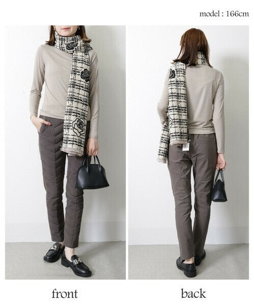 【M〜LL】ダウンフェザーVデザインパンツ｜each