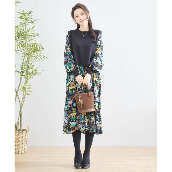 Diane von Furstenberg アニマルプリントワンピース サイズ8 Diane von Furstenberg アニマルプリントワンピース サイズ8 ダイアン