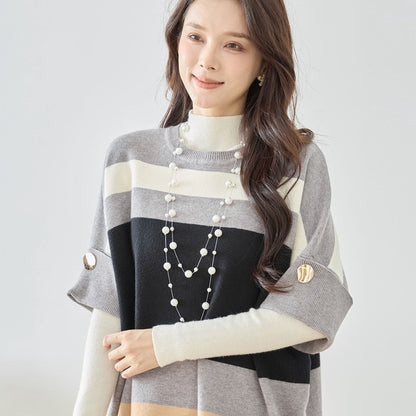 フェイクパール繊細チェーンネックレス｜TRUBE