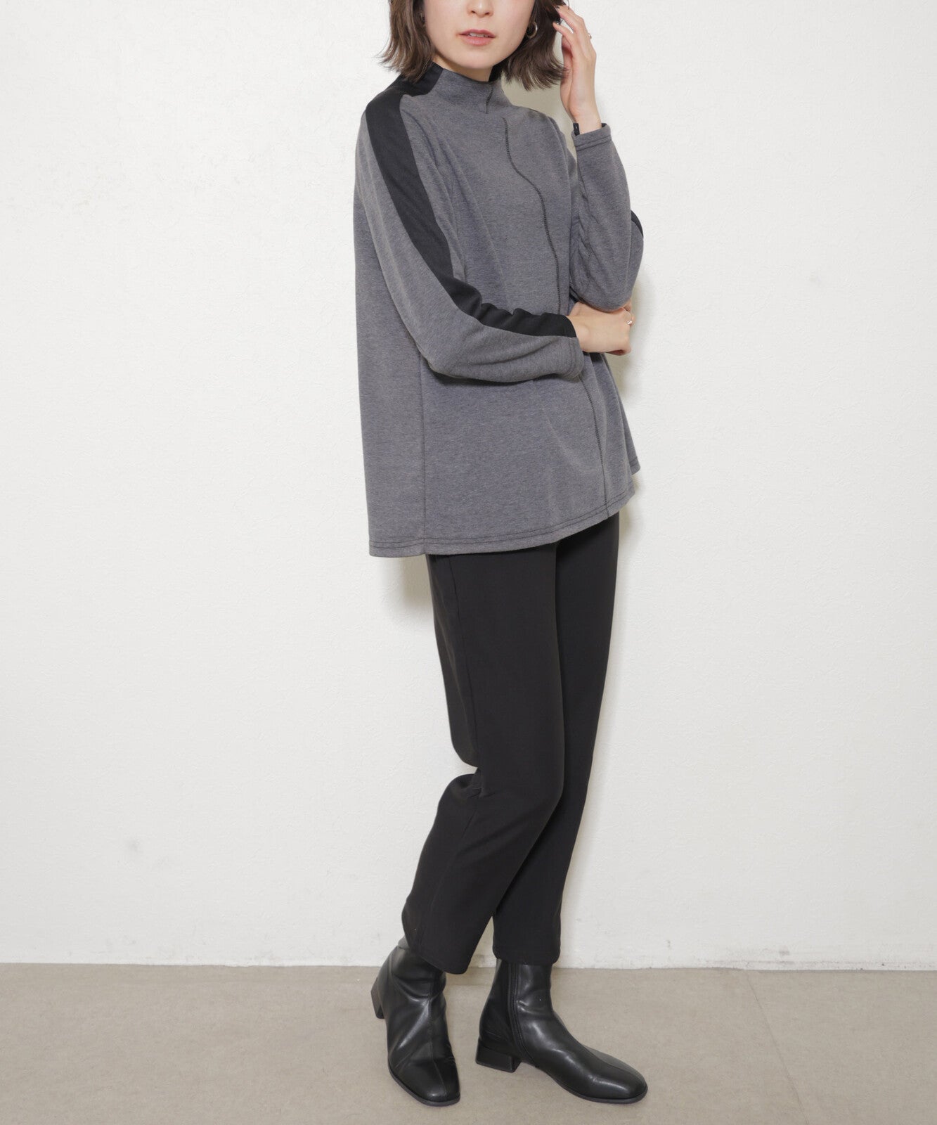 【フリー】裏ボアボンディングスキニーパンツ｜あったか防寒・ストレッチ・BRILLANTE・14049776