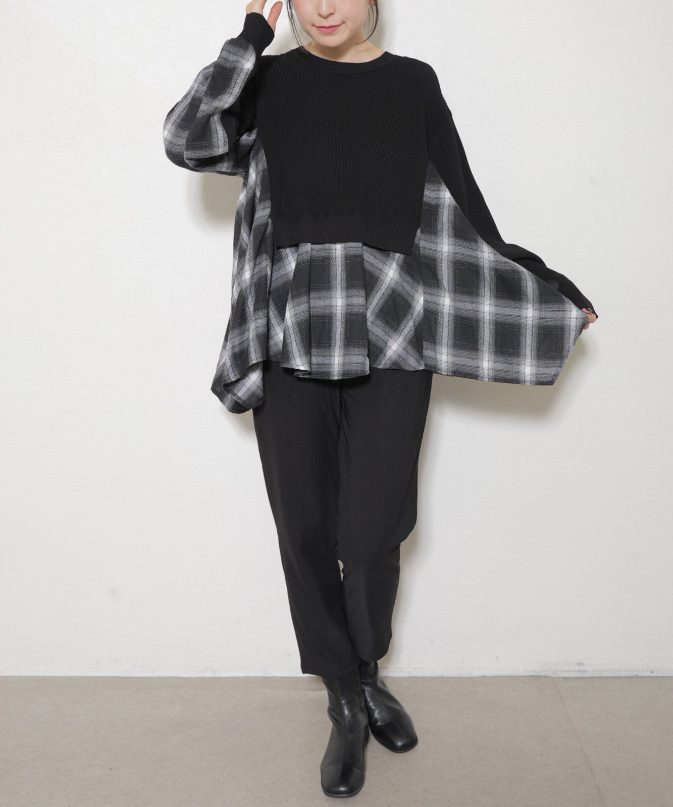 【フリー】裏ボアボンディングスキニーパンツ｜あったか防寒・ストレッチ・BRILLANTE・14049776