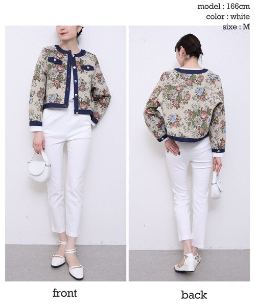 タック入り ハイテンションパンツ スーパーストレッチ ウエストゴム 美脚 テーパード