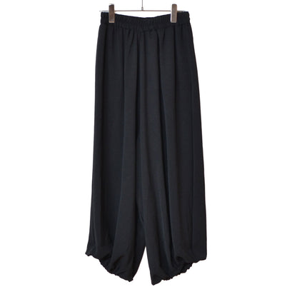 アラジンパンツ サルエル 裾ゴム ウエストゴム ゆったり 体型カバー ボトムス 春夏