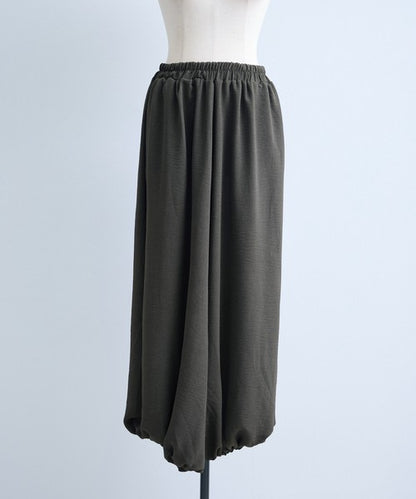 アラジンパンツ サルエル 裾ゴム ウエストゴム ゆったり 体型カバー ボトムス 春夏