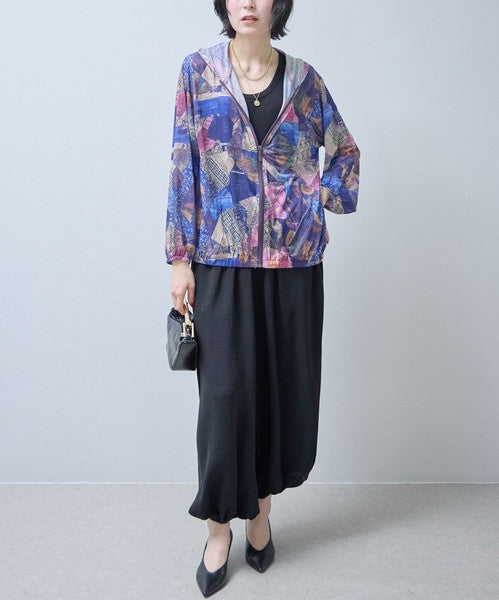 アラジンパンツ サルエル 裾ゴム ウエストゴム ゆったり 体型カバー ボトムス 春夏