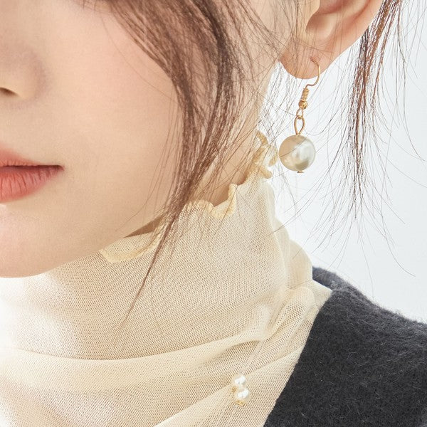 パールネックレス＆ピアス2点セット｜TRUBE