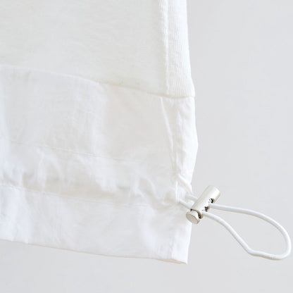 パリジェンヌ グラフィック 異素材切替 ドロスト Tシャツ 半袖 ゆったり M-L