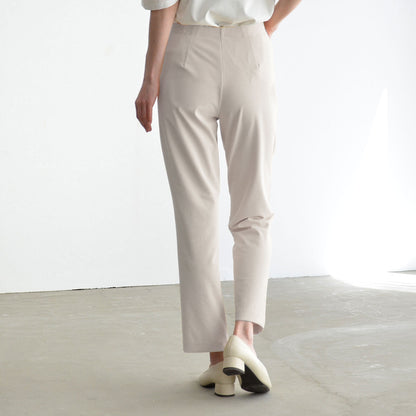 【M/L/LL】日本製 クロップドパンツ シェルタリングポケット付き｜UV対策・ハイテンション素材・ストレッチ・体型カバー