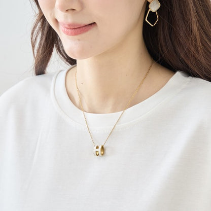 サイドレース 異素材 切替 トップス 半袖 Tシャツ ゆったり 体型カバー L-LL