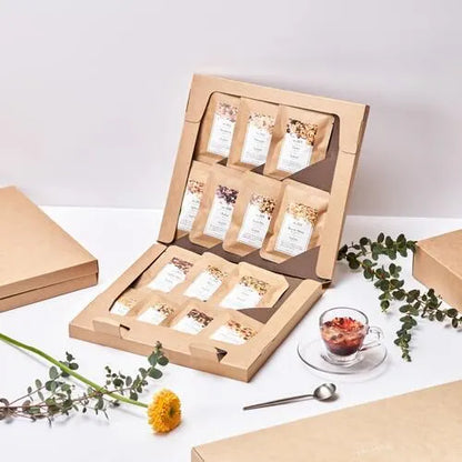 【ギフト対応】TEAtriCO ティート 14種トライアルセット｜食べられるフルーツティー 詰め合わせ 3037-000