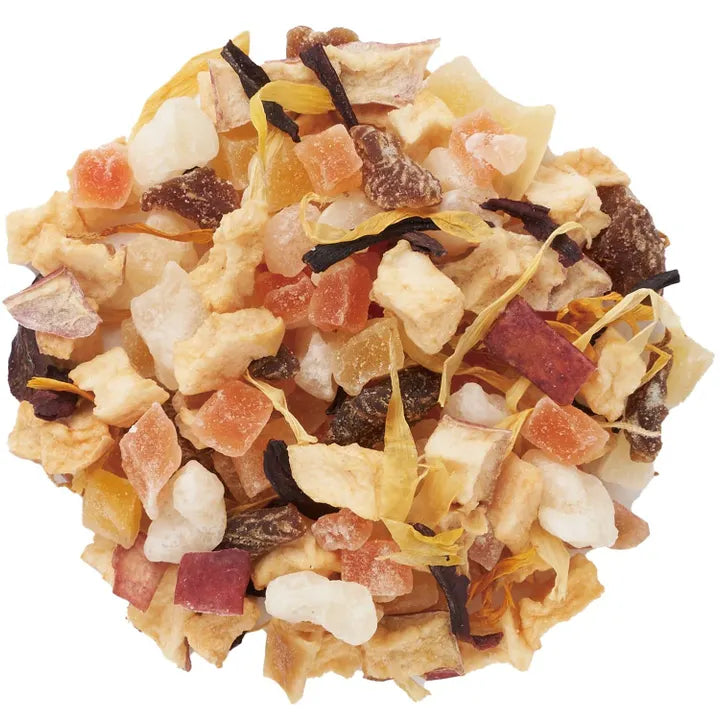 【10g／50g／200g】食べられるフルーツティー｜TeaEAT／TEAtriCO No.304 アプリコット｜ドライフルーツティー／アプリコット／カフェインレス