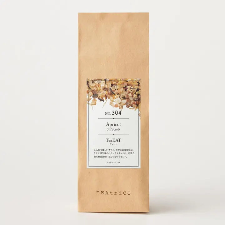 【10g／50g／200g】食べられるフルーツティー｜TeaEAT／TEAtriCO No.304 アプリコット｜ドライフルーツティー／アプリコット／カフェインレス