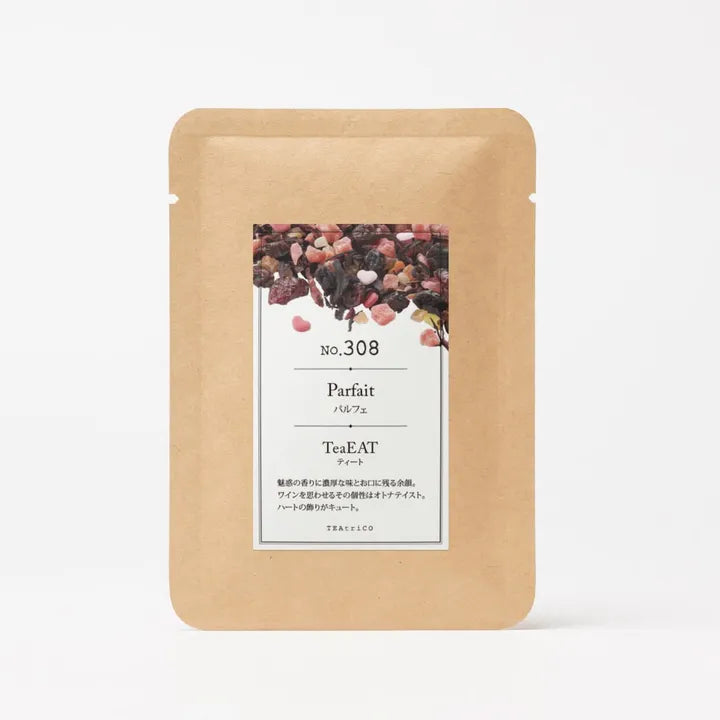 【10g／50g／200g】食べられるフルーツティー｜TeaEAT／TEAtriCO No.308 パルフェ｜ドライフルーツティー／パルフェ／カフェインレス