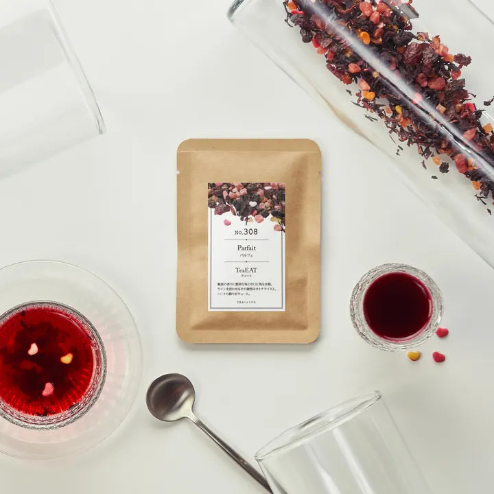 【10g／50g／200g】食べられるフルーツティー｜TeaEAT／TEAtriCO No.308 パルフェ｜ドライフルーツティー／パルフェ／カフェインレス