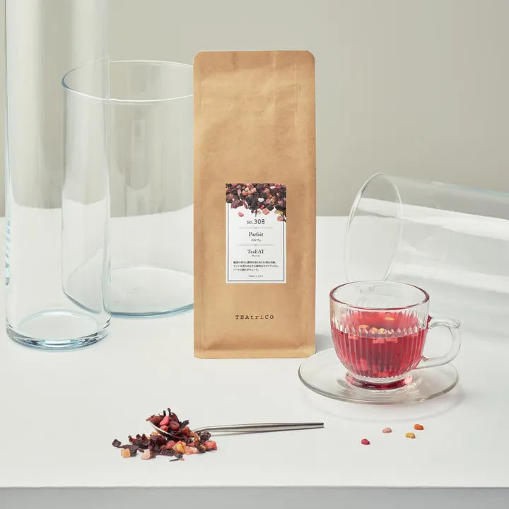 【10g／50g／200g】食べられるフルーツティー｜TeaEAT／TEAtriCO No.308 パルフェ｜ドライフルーツティー／パルフェ／カフェインレス